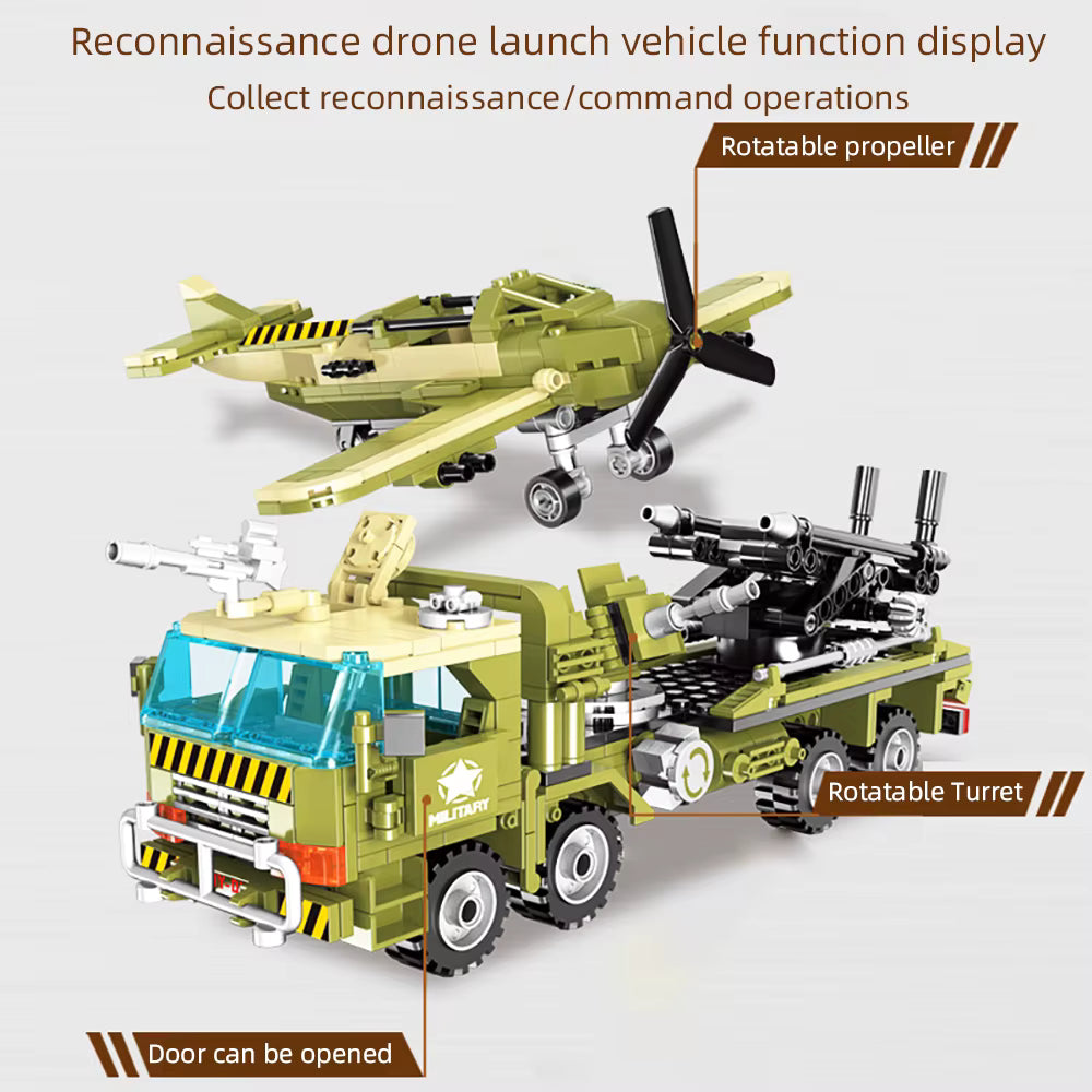Military Drone Launch 581PCS