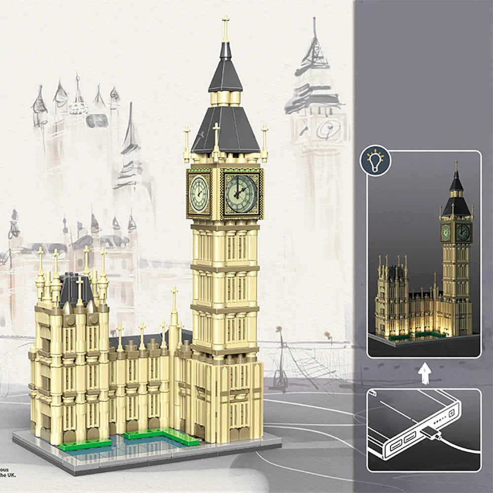 Big Ben Uhrturm 815 Teile