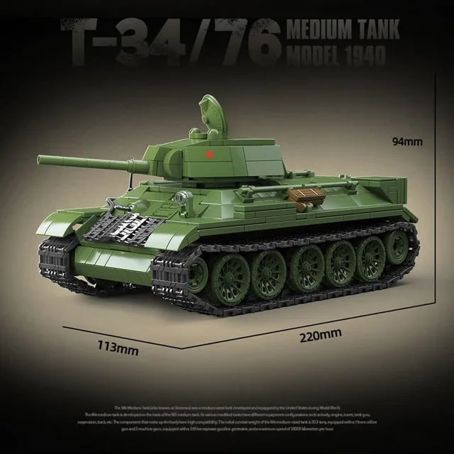 T34 Panzer 1113PCS