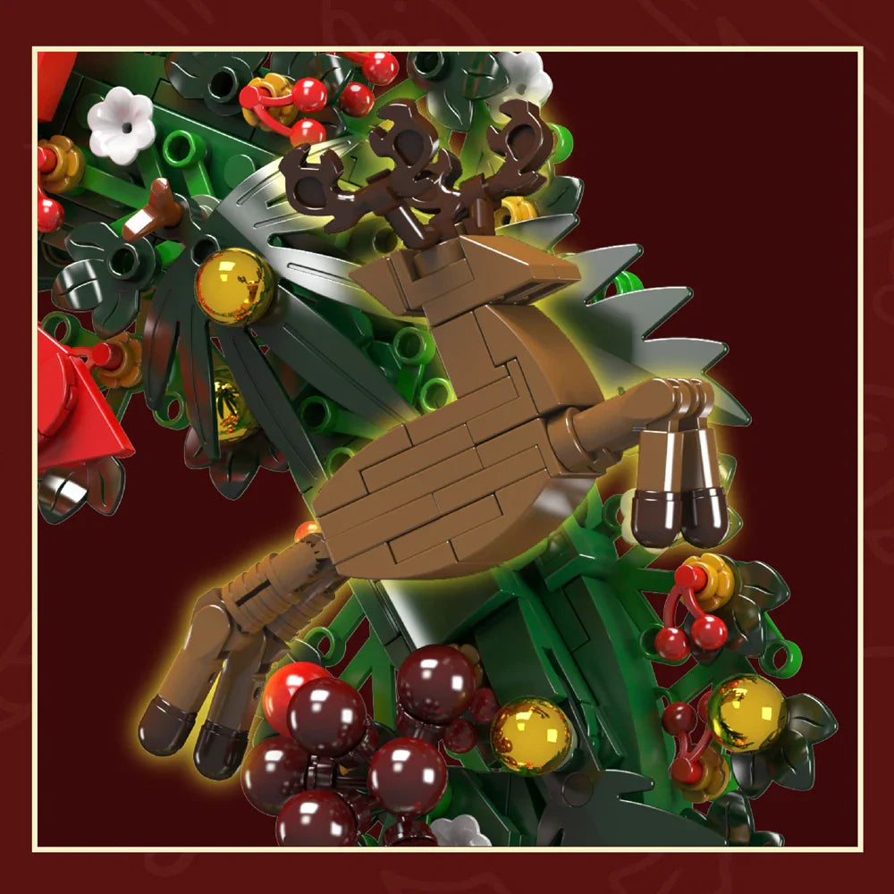 Euclyptus Wreath Sleigh 1002PCS