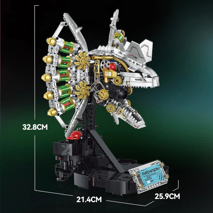 Mecha-Dinosaurierkopf 954 TEILE