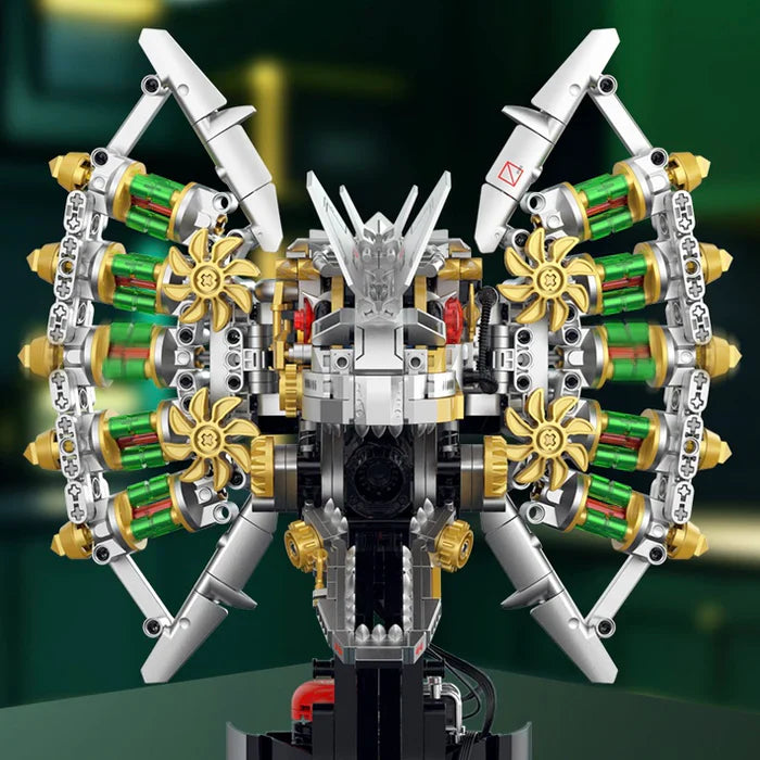 Mecha-Dinosaurierkopf 954 TEILE