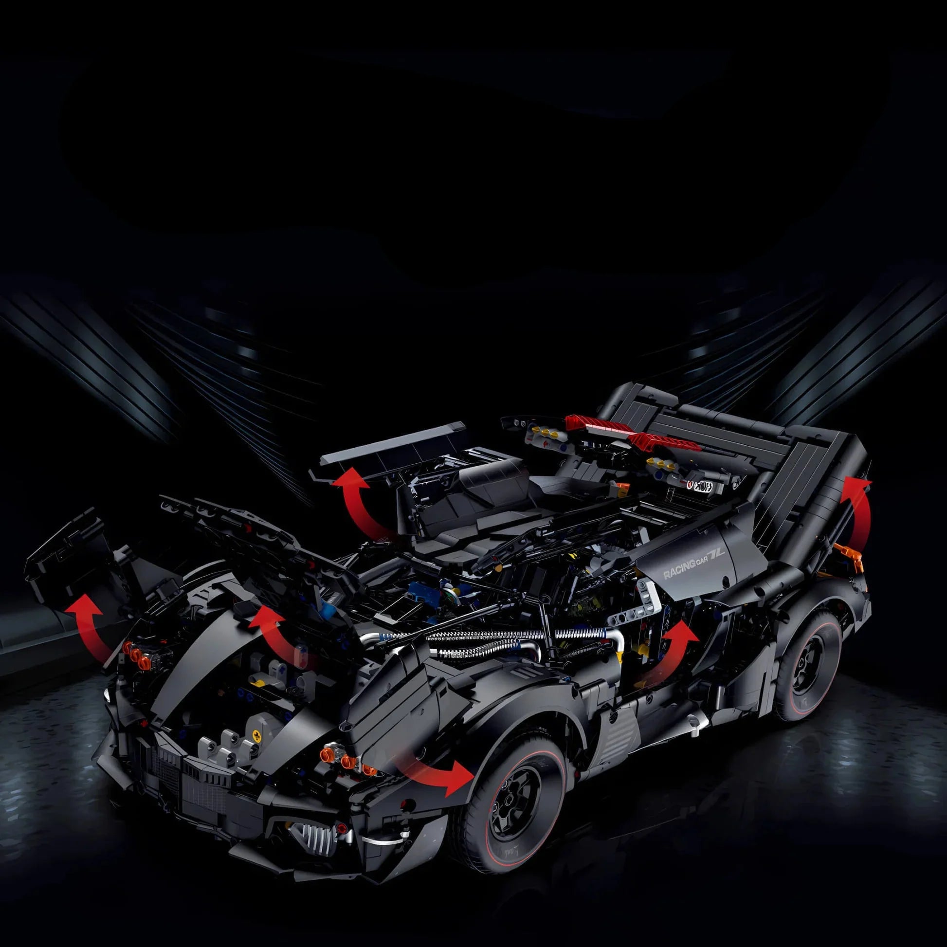 Supercar Blindée Italienne 4290 pièces