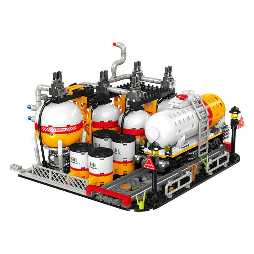 Industrial Oil Refinery 2142PCS