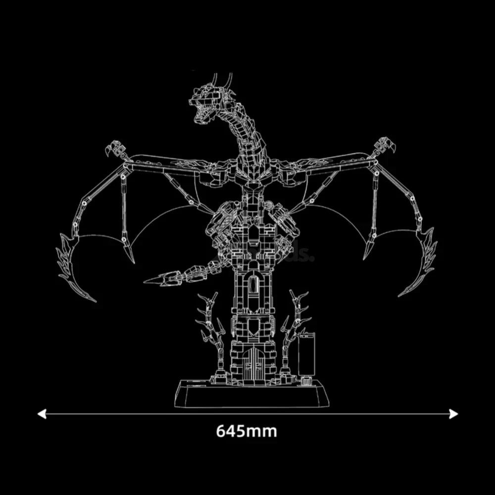 Mythischer Drache 1788TEILE