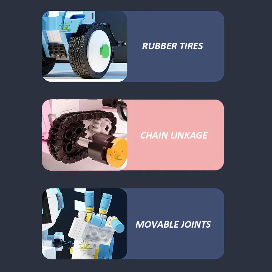 The Qizhile Robot 400PCS