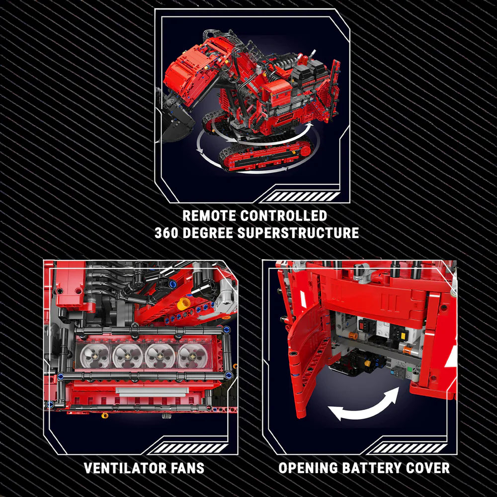 Heavy-Duty Excavator 4767PCS