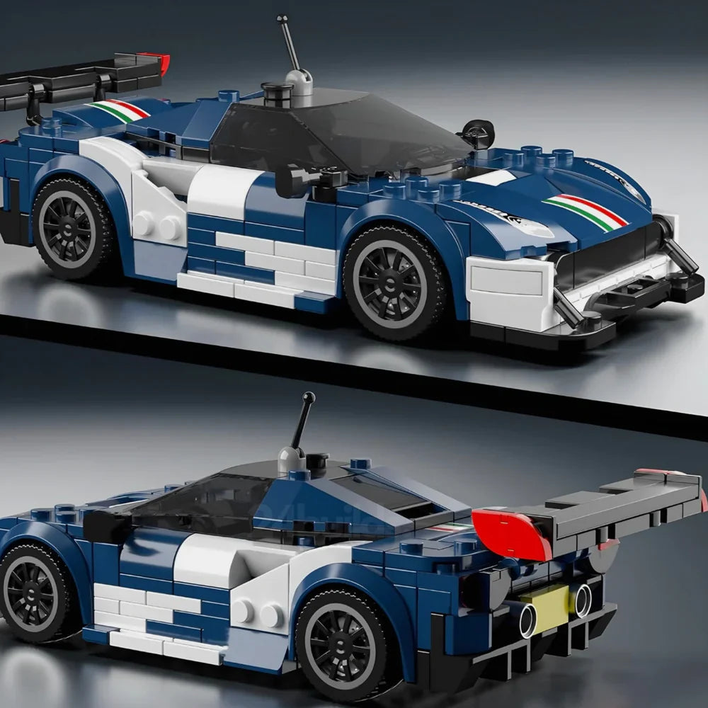 Mini-Bausteine Italienischer 488 GT3 Rennwagen 412 Teile