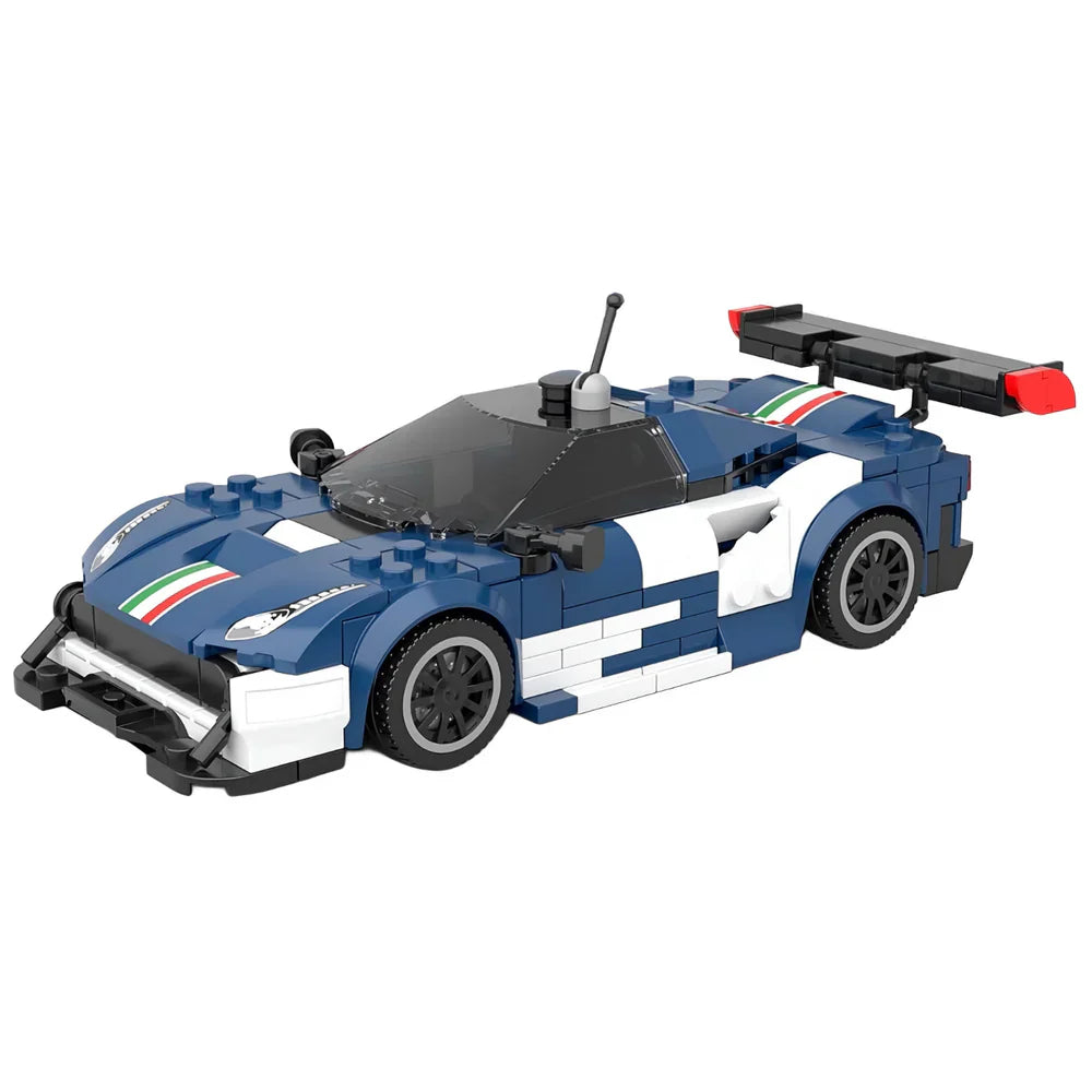 Mini-Bausteine Italienischer 488 GT3 Rennwagen 412 Teile