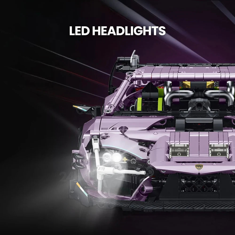 Italienischer Hybrid-Hypercar 2074 Teile