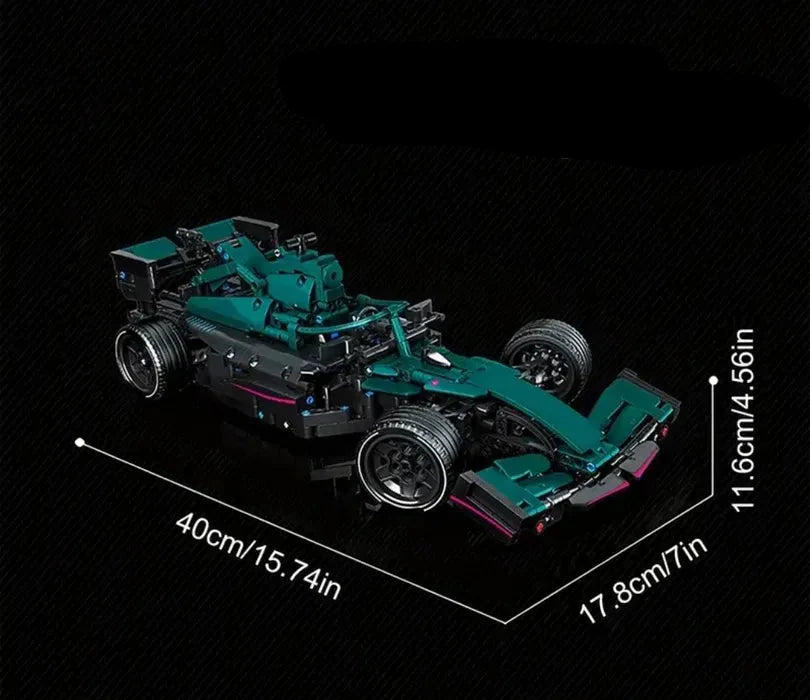 Formel-Elektroauto Super Speed 1089 Teile