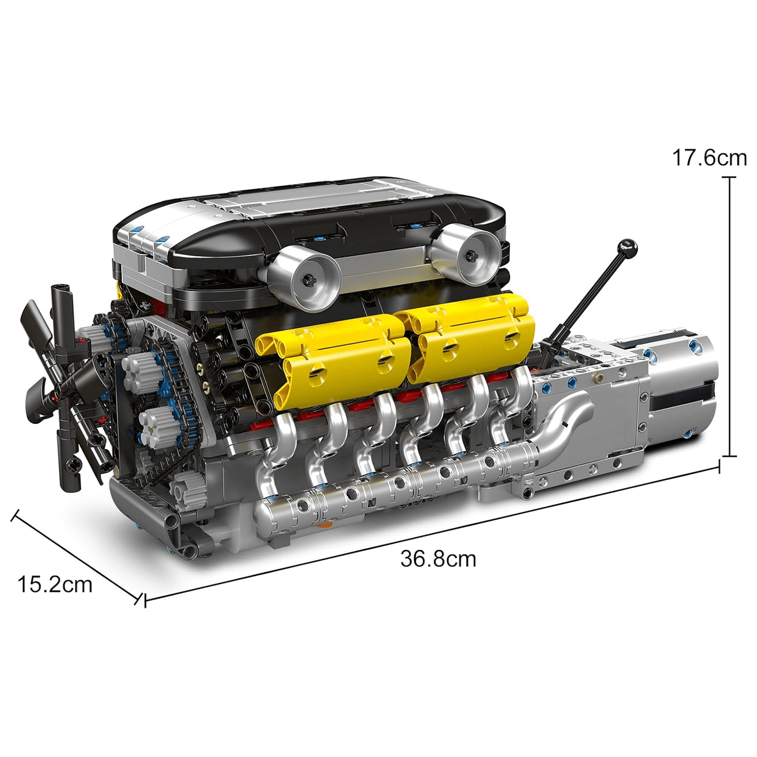 Italienischer V12-Motor 1260 Teile