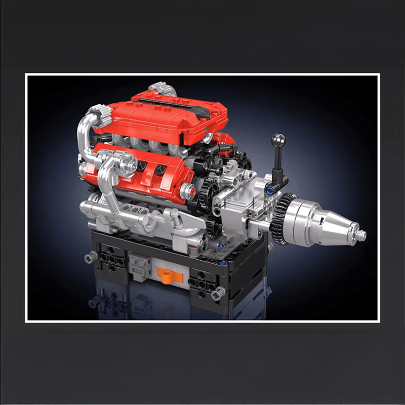 Italienischer V8-Motor 750 Teile