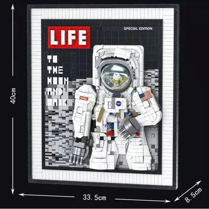 Astronaut zum Mond 2188 Teile