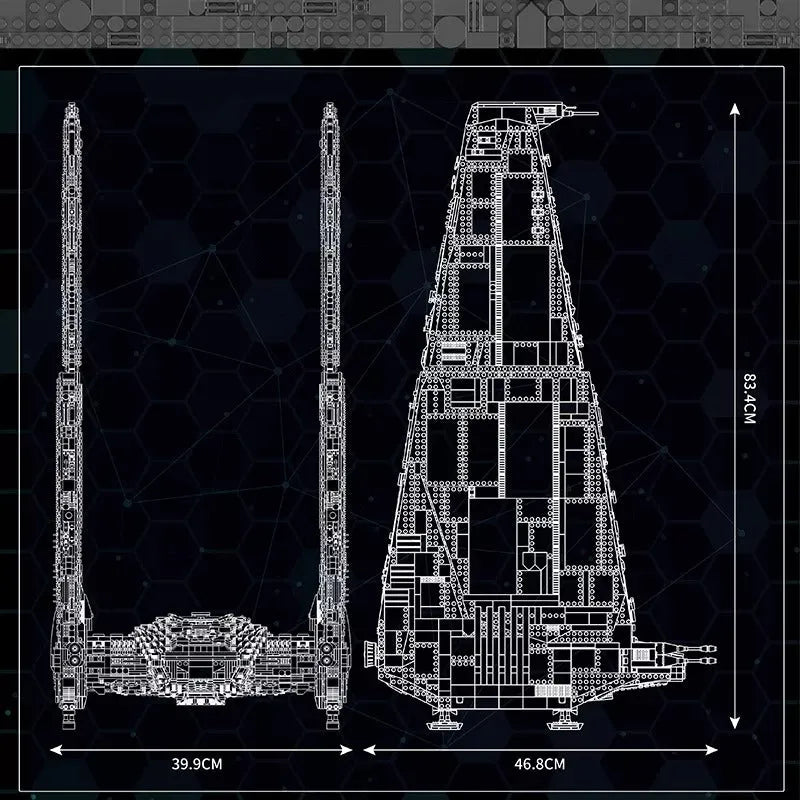 Upsilon Class Command Shuttle 6860PCS