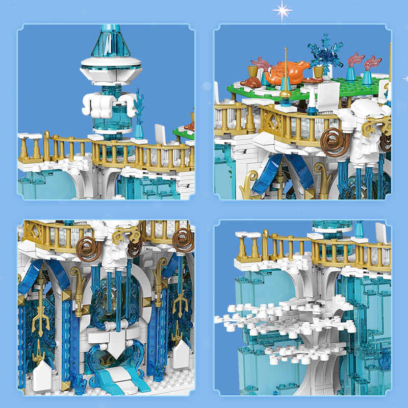 Christmas Snow Castle 1208PCS