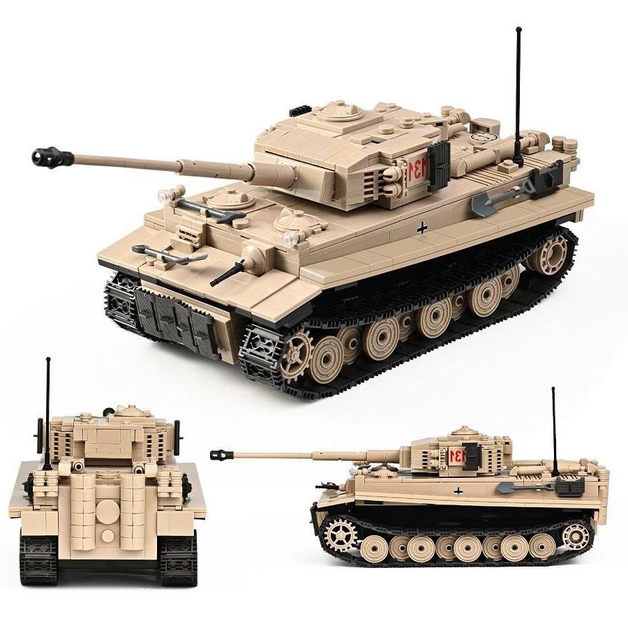 World War Tiger Tank 1018PCS