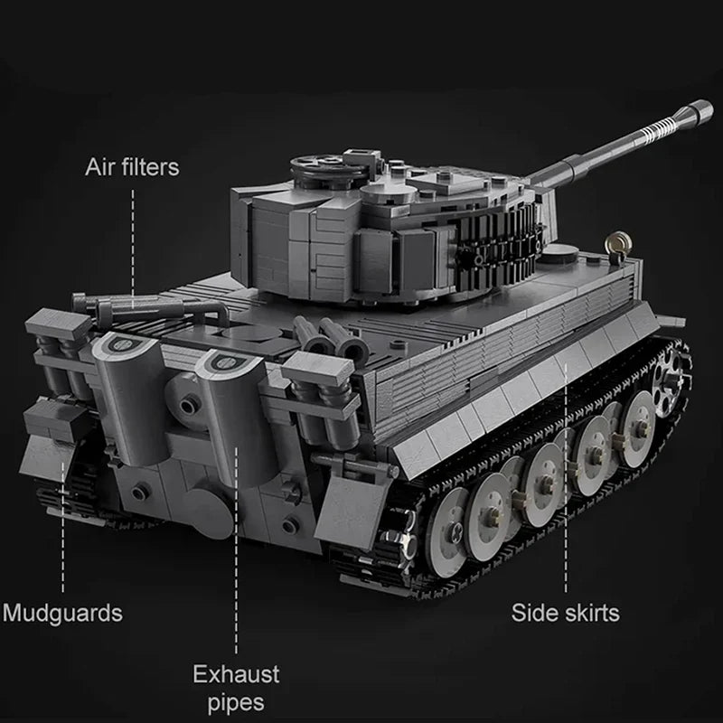 Tiger Tank 925PCS