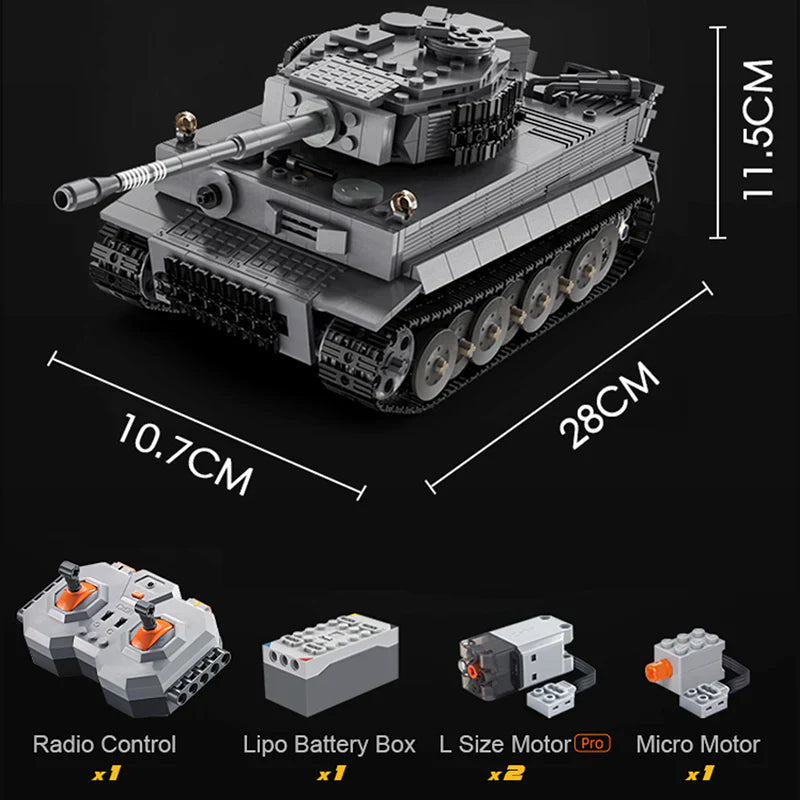 Tiger Tank 925PCS