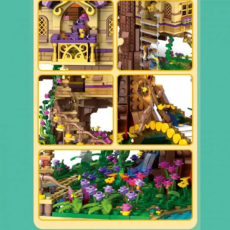Prefab Treehouse Cabin 2242PCS