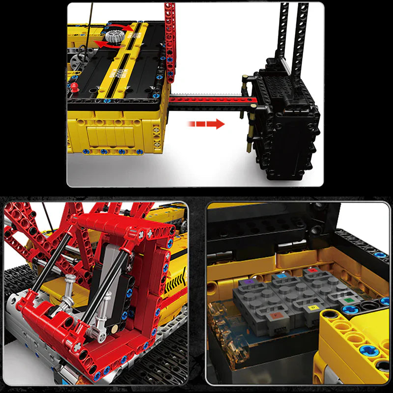 Der Caterpillar Kran 4318PCS