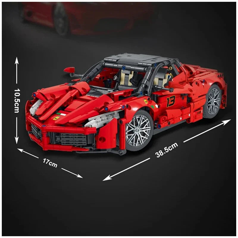 Red Laferrari Supersport 1659PCS