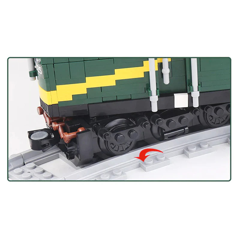 Welt-Eisenbahnzug 2086 Teile