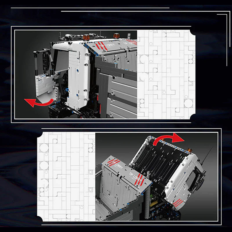 Pneumatic Dump Truck 5768PCS