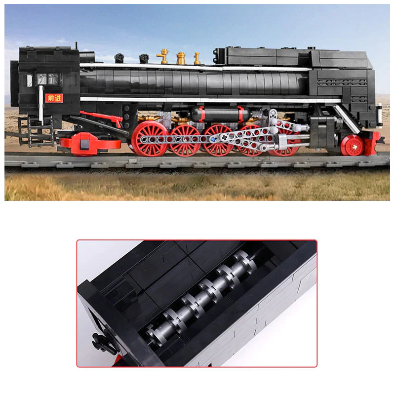 Train de haute technologie ferroviaire mondiale 1552 pièces