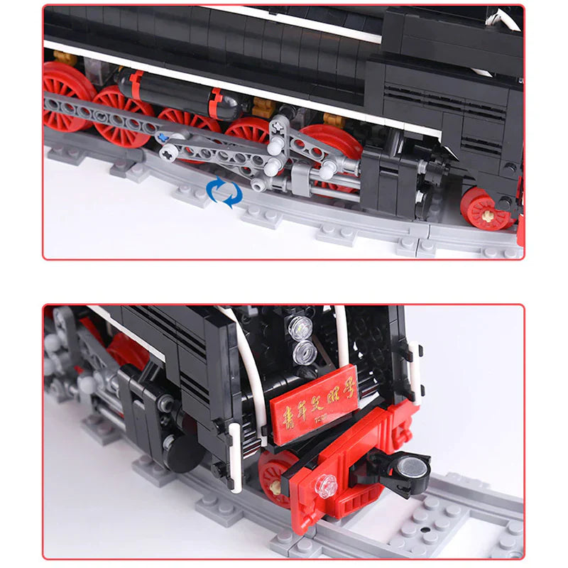 Train de haute technologie ferroviaire mondiale 1552 pièces