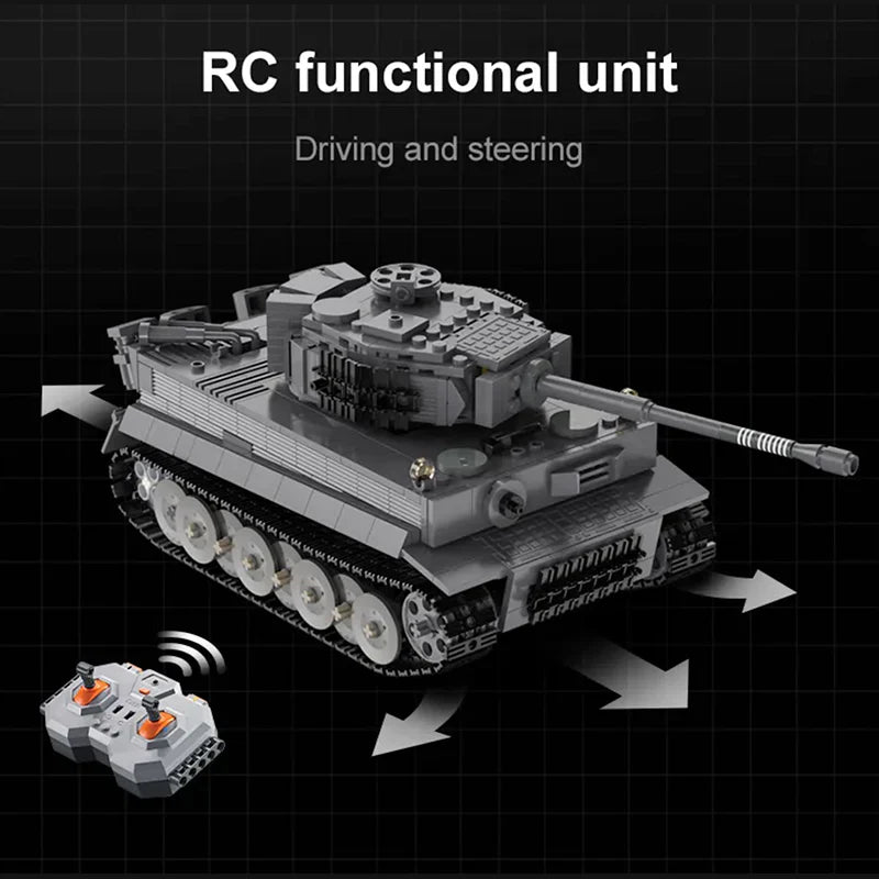 Tiger Tank 925PCS