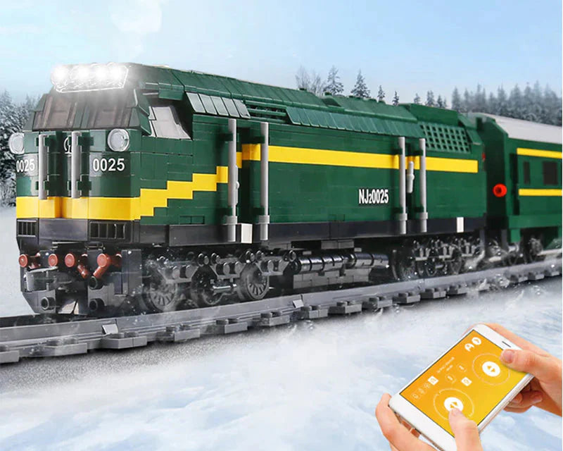 Welt-Eisenbahnzug 2086 Teile
