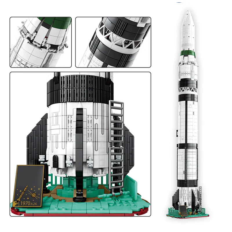 Sammlerstück „Dong Fang Hong CZ-1 Launch“ (2146 Teile)
