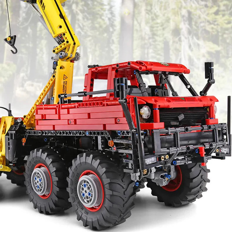 8×8 Allrad-Knicklenker-Holztransporter 3068 Teile