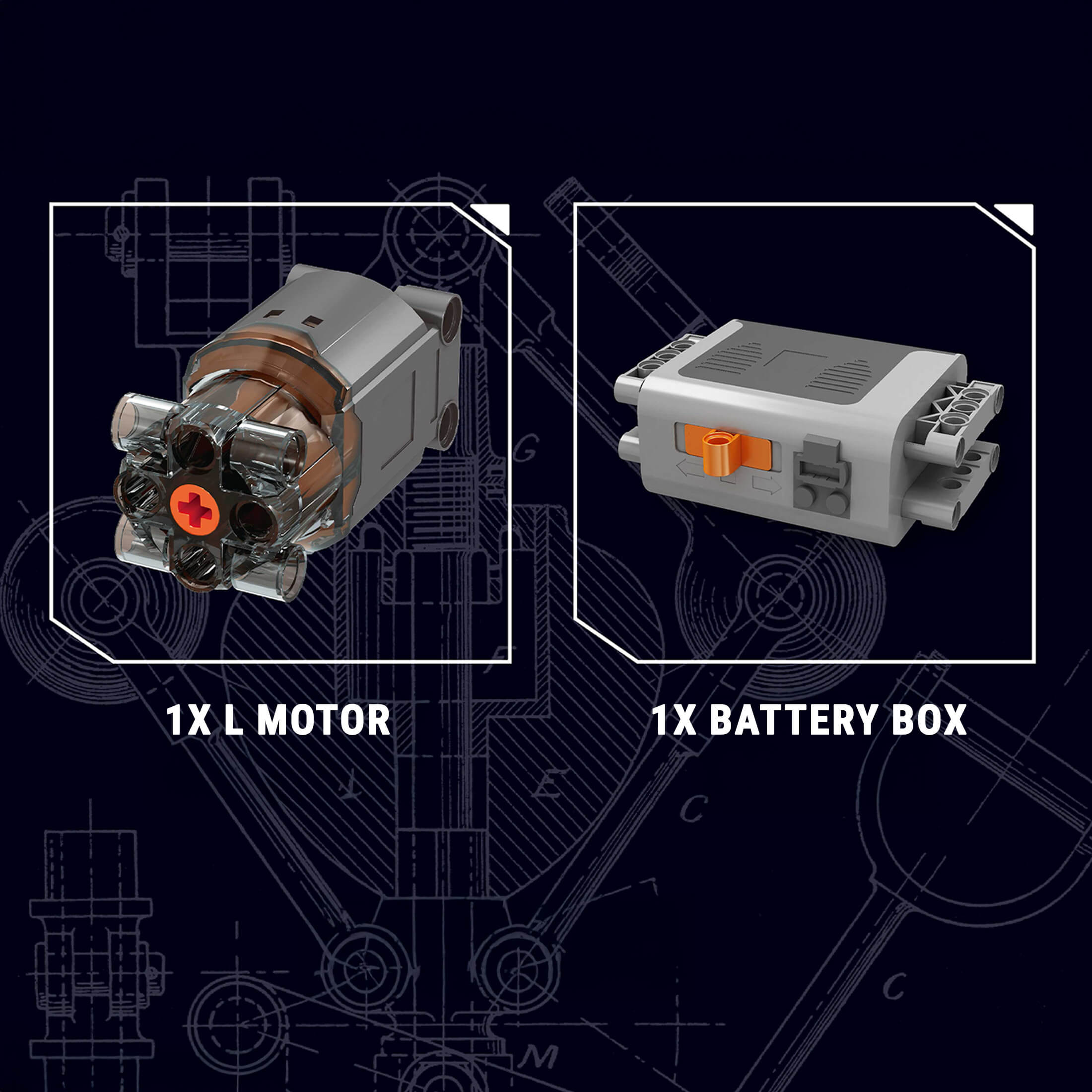 Der V12-Motor & das Getriebe 3472 Teile
