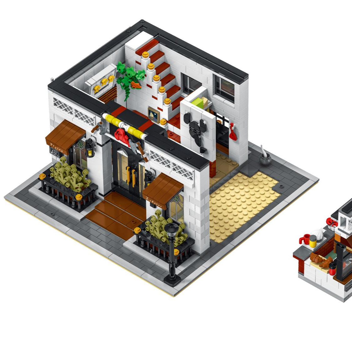 Meeresfrüchte-Restaurant 4132 Teile