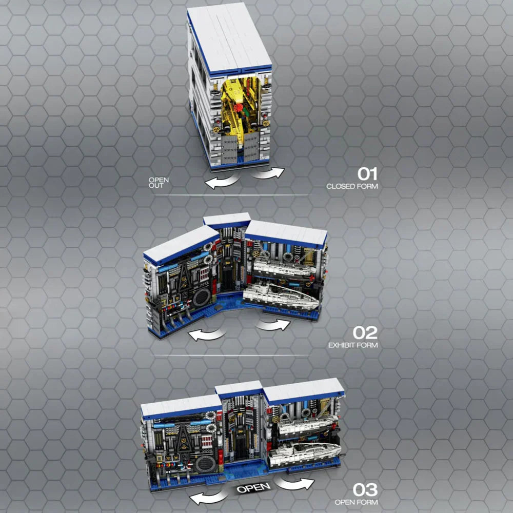 Die U-Boot-Fabrik 3466PCS