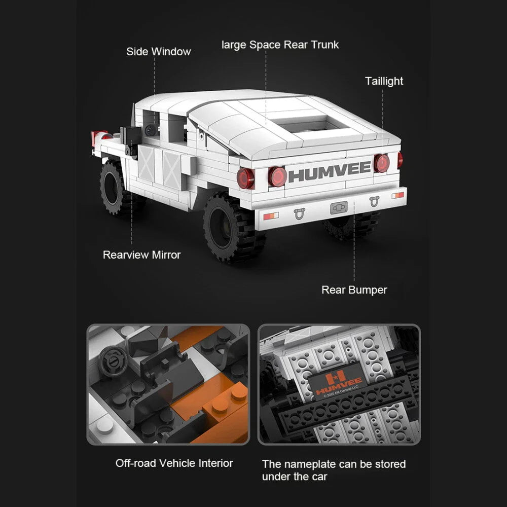 Minibricks Off Hummer 328PCS