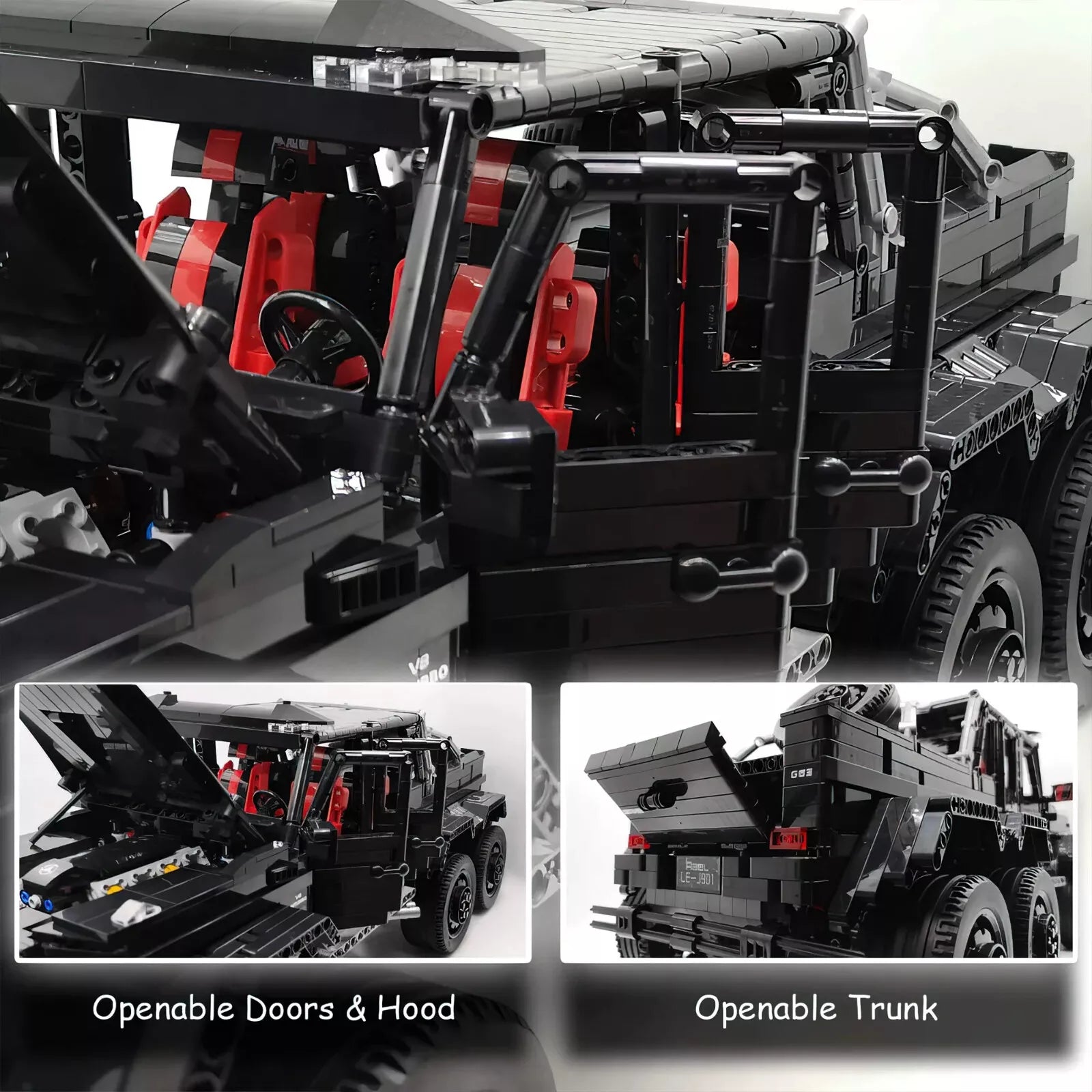 6-Wheel Off-Road German SUV 3309PCS