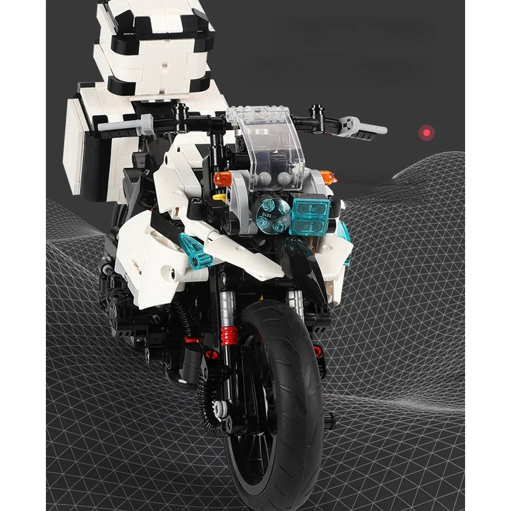 Polizeipatrouillenfahrrad 1010 Teile