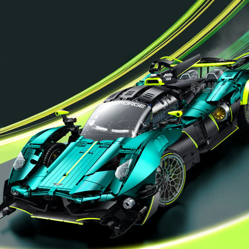 Hypercar d'élite britannique V2 3328 pièces