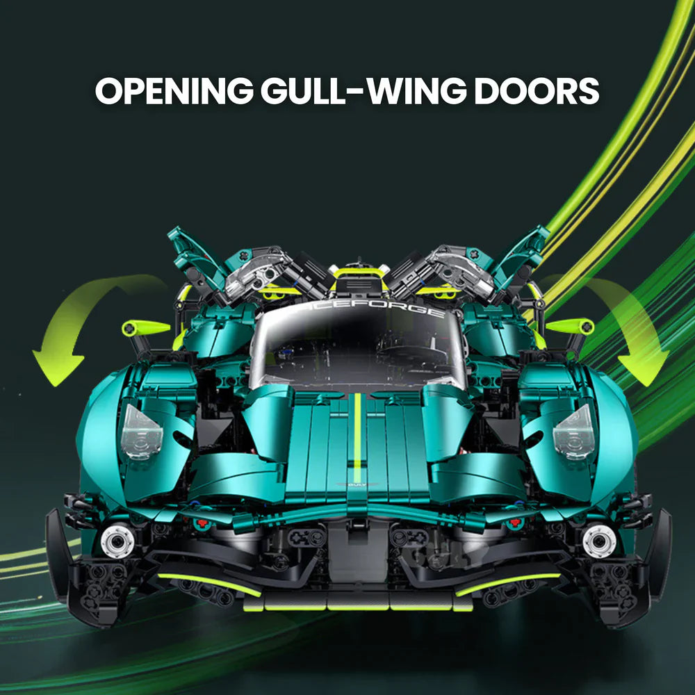 Hypercar d'élite britannique V2 3328 pièces