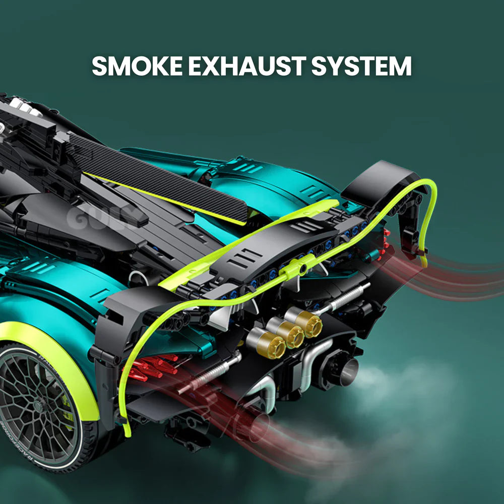 Hypercar d'élite britannique V2 3328 pièces