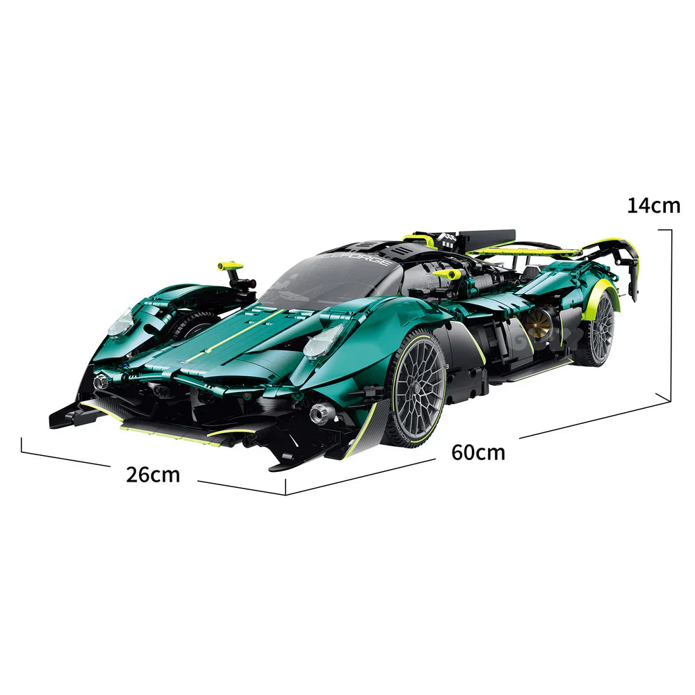 Hypercar d'élite britannique V2 3328 pièces