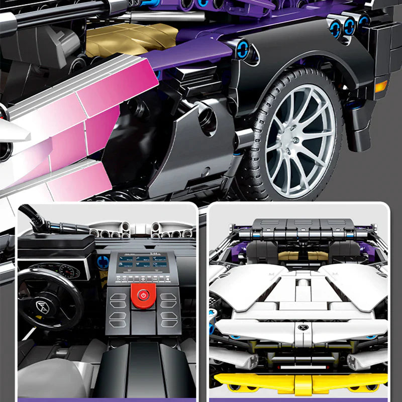 Colorful ventador Bull 1337PCS