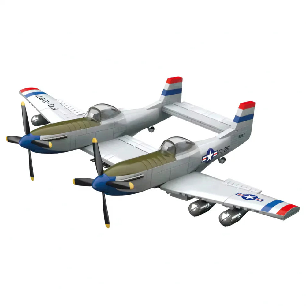 Chasseur F-82 Twin Mustang Seconde Guerre Mondiale 1108 pièces