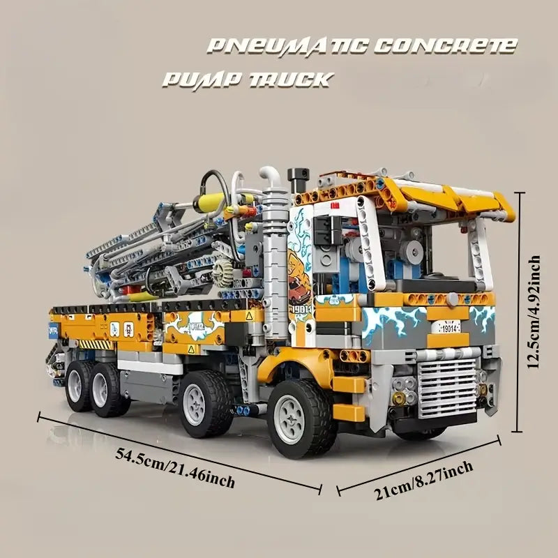 Hochleistungs-Betonpumpenwagen 2098 Teile