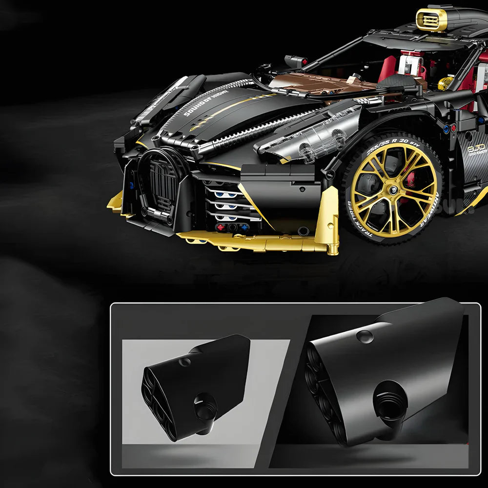 Cybertuned Deutsches Hypercar 4367 Teile