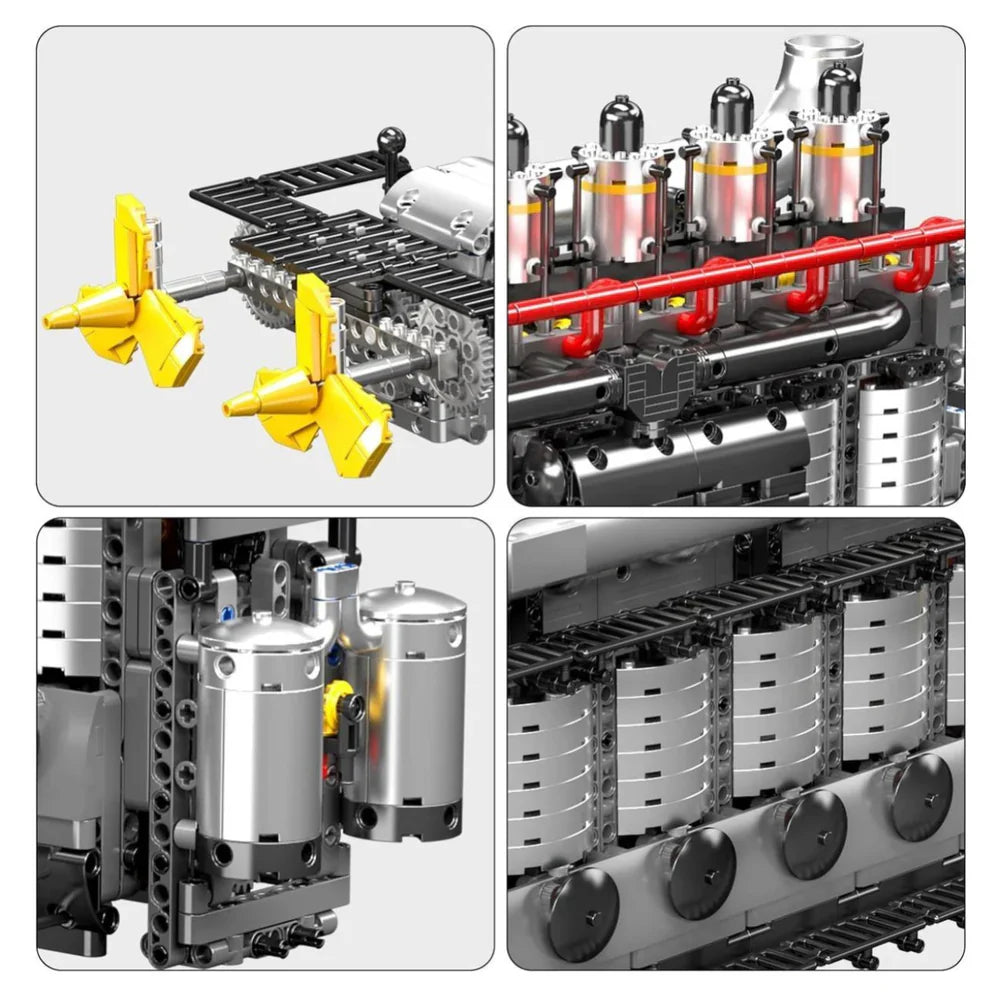 Twin Propeller Engine 3222PCS