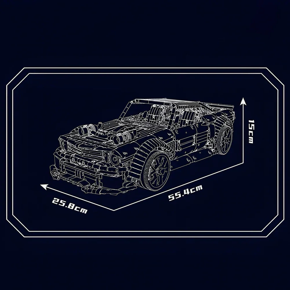 1400 PS Monster-Drifter 3201 Teile